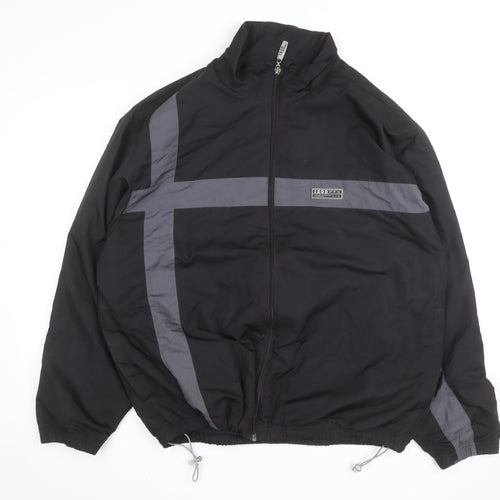 IZOD PerformX Men's Black L Windbreaker Jacket Polyester Outdoor