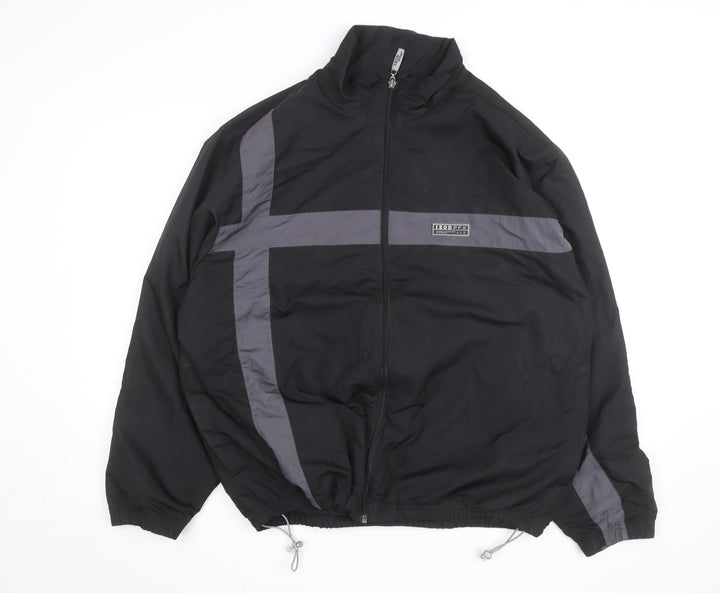 IZOD PerformX Men's Black L Windbreaker Jacket Polyester Outdoor