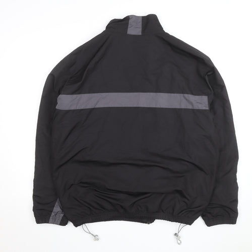 IZOD PerformX Men's Black L Windbreaker Jacket Polyester Outdoor