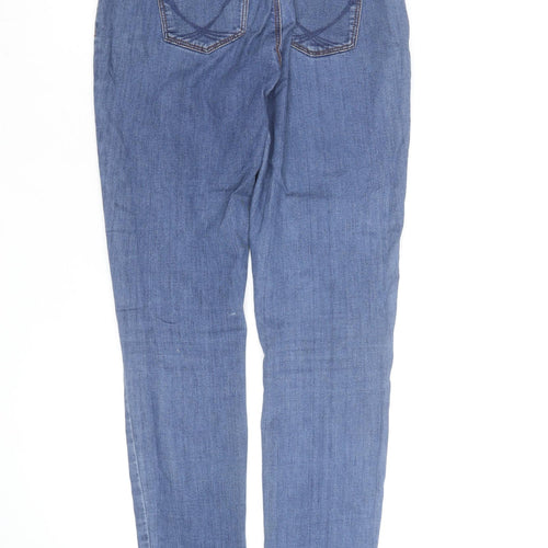 Oasis Women's Blue Mid Rise Skinny Stretch Jeans Size 12