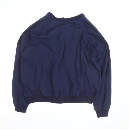 Sunderland of Scotland Men's Navy Windbreaker Pullover Jacket L Nylon