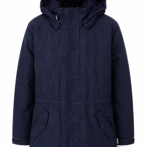 Pacific Trail Men’s Blue Hooded Parka Jacket M Waterproof Outdoor Coat