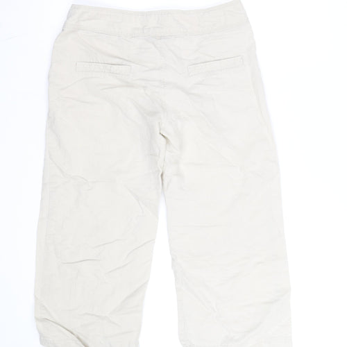 Dunnes Women Beige Size 8 Chino Bermuda Shorts 100% Cotton