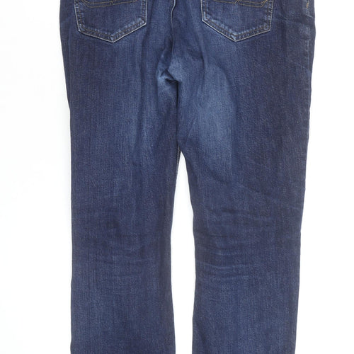 R.M. Williams Men's Blue Straight Jeans 34x32 Regular Fit Denim