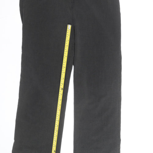 Debenhams Classics Women Black Size 12 Straight Leg Trousers