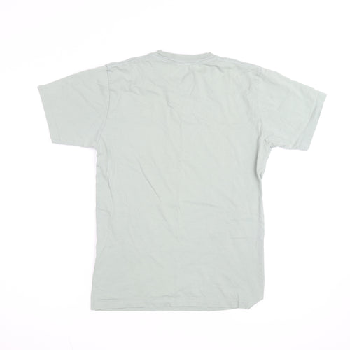 Vans Men's Grey Crew Neck Cotton T-Shirt Size M Casual Skate Style