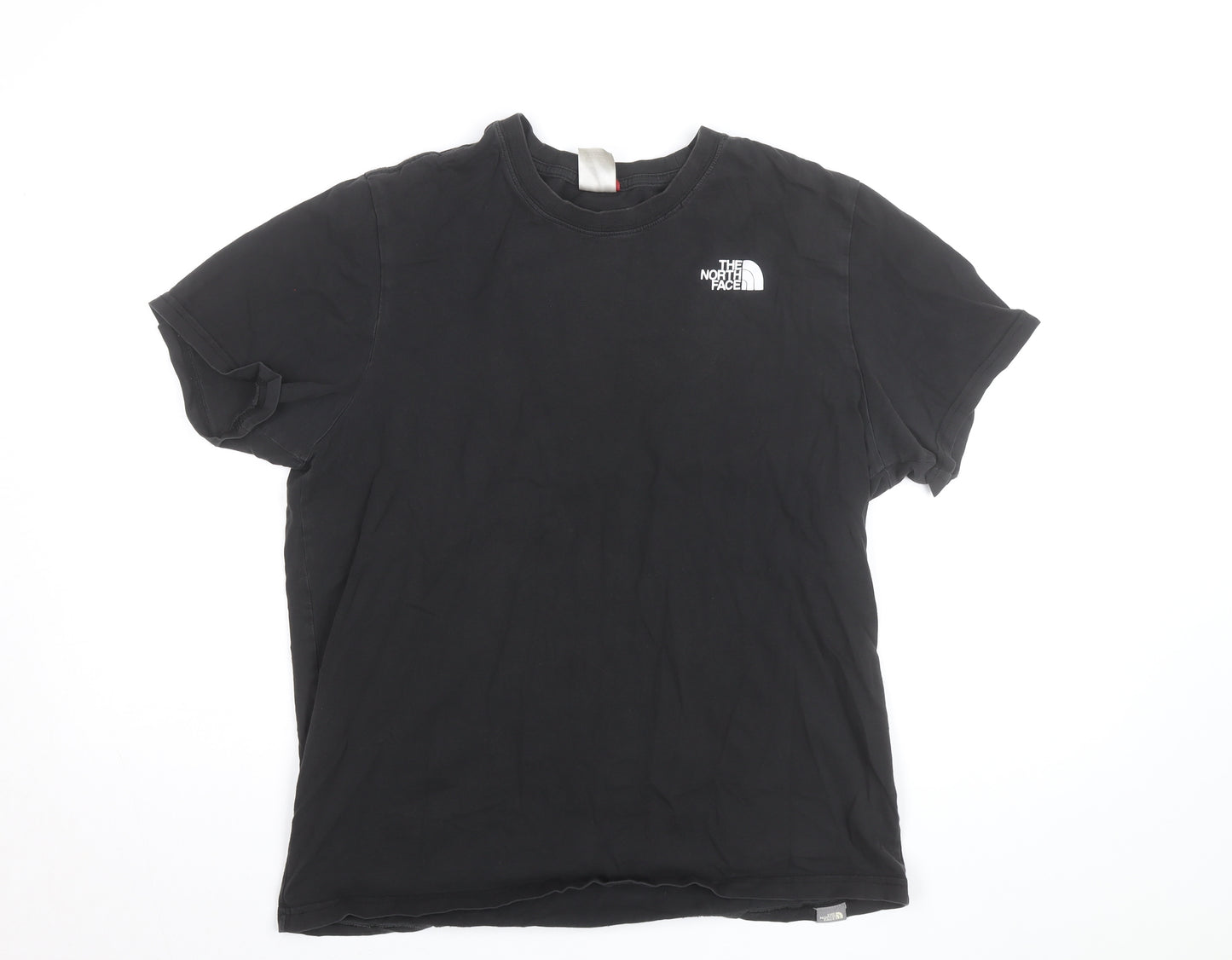 The North Face Men's Black Logo Graphic Cotton T-Shirt Size L