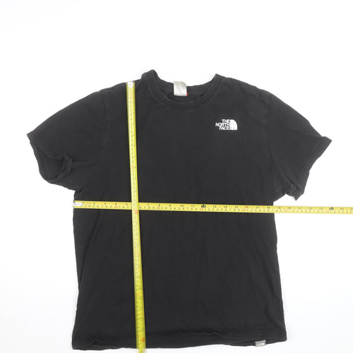 The North Face Men's Black Logo Graphic Cotton T-Shirt Size L
