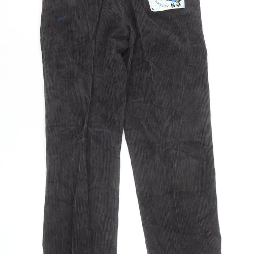 Wrangler Men's Black Corduroy Trousers 32W 31L Regular Fit