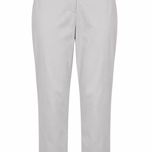 Dorothy Perkins Women Grey Chino Trousers Size 14 Regular Straight Leg