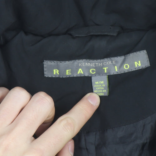 Kenneth Cole Reaction Men's Black M Puffer Jacket Winter Down