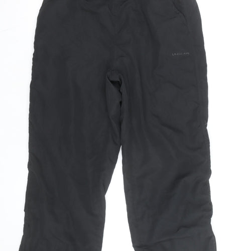 LA Gear Womens Black Size 14 Track Pants Activewear Trousers