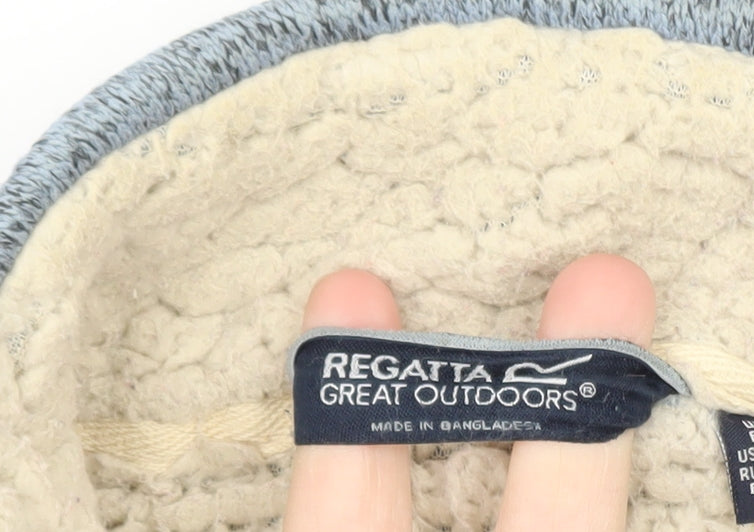 Regatta Women Blue Full Zip Fleece Jacket Size 16 Lined Outdoor