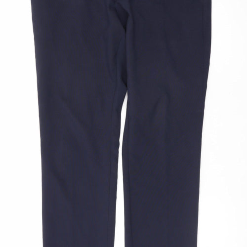 NEXT Men’s Blue Chino Trousers 32W 31L Regular Fit