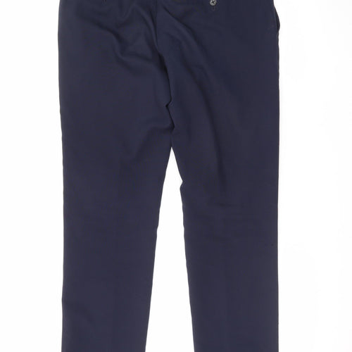 NEXT Men’s Blue Chino Trousers 32W 31L Regular Fit