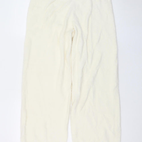 Marks and Spencer Ivory Knit Women's M Elastic Waist Lounge Sweatpants