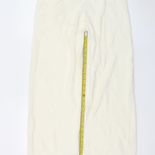 Marks and Spencer Ivory Knit Women's M Elastic Waist Lounge Sweatpants