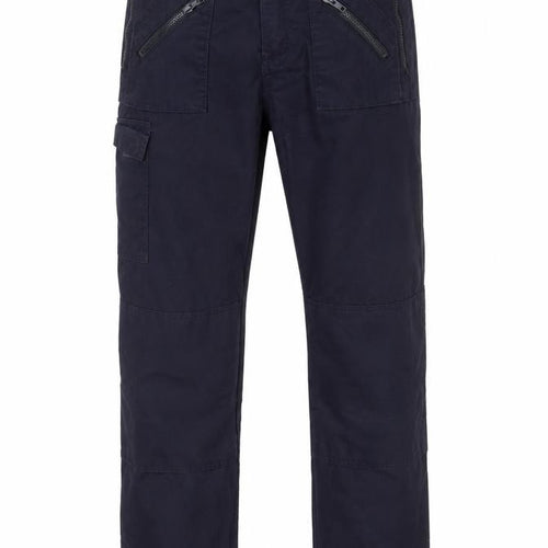 Portwest Men's Blue Cargo Workwear Trousers Size M 30W 36L