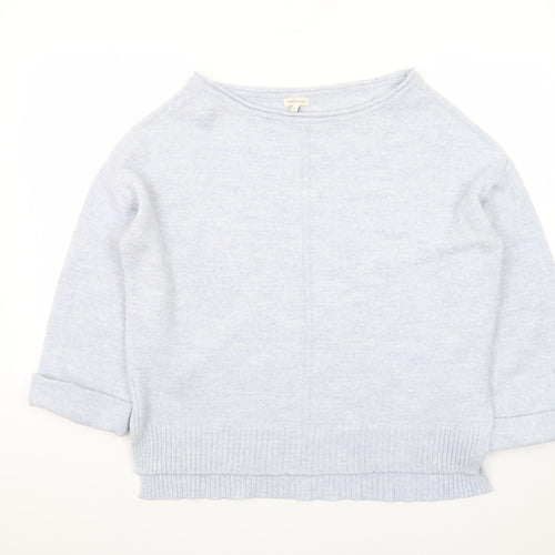 River Island Women’s Blue Knit Pullover Jumper Size S