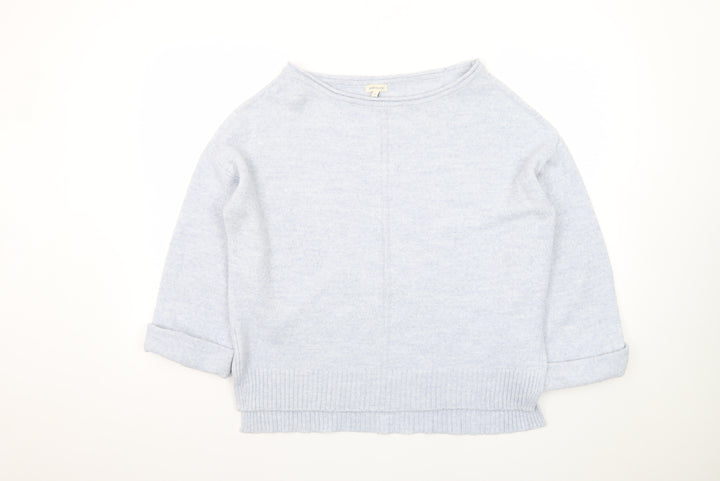 River Island Women’s Blue Knit Pullover Jumper Size S