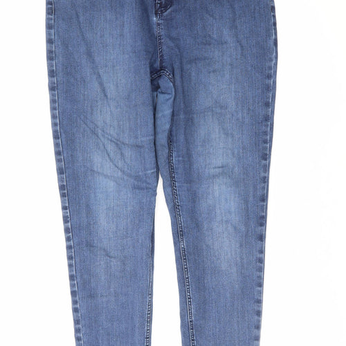 Jasper Conran Women’s Blue Skinny Jeans Size 16 Regular Stretch Denim