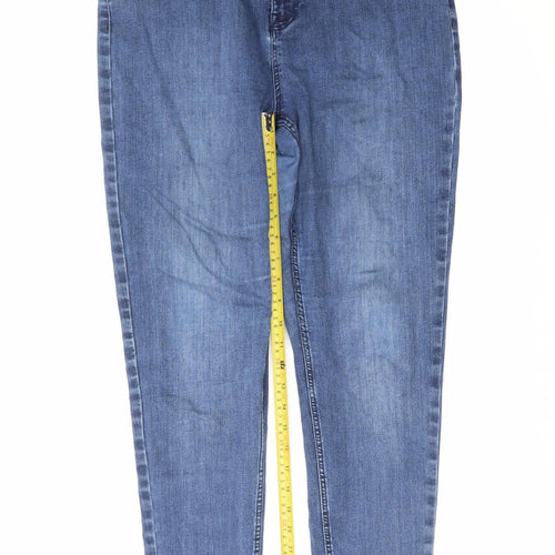 Jasper Conran Women’s Blue Skinny Jeans Size 16 Regular Stretch Denim