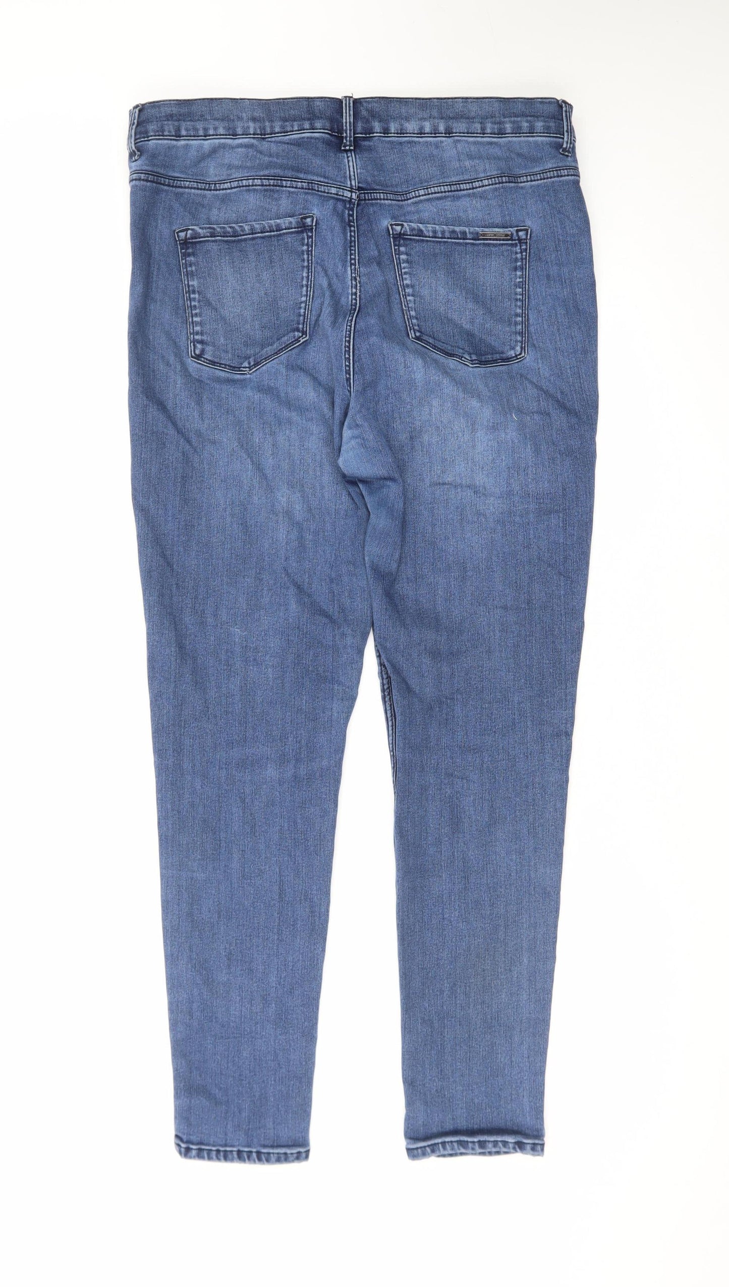 Jasper Conran Women’s Blue Skinny Jeans Size 16 Regular Stretch Denim