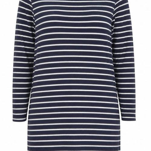 Fat Face Women’s Blue Striped Cotton Shift Dress Size 10