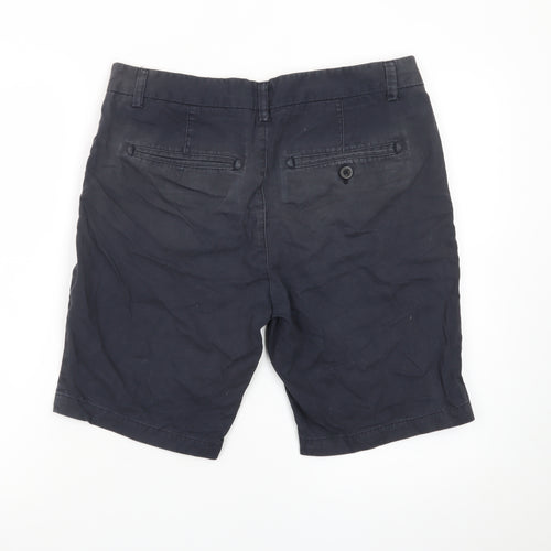 Next Men's Black Chino Shorts 32 Regular Waist Casual Summer Wear