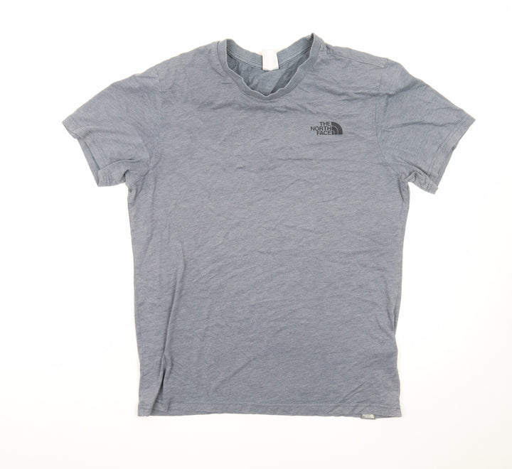 The North Face Men's Grey Short Sleeve Crew Neck T-Shirt Size M