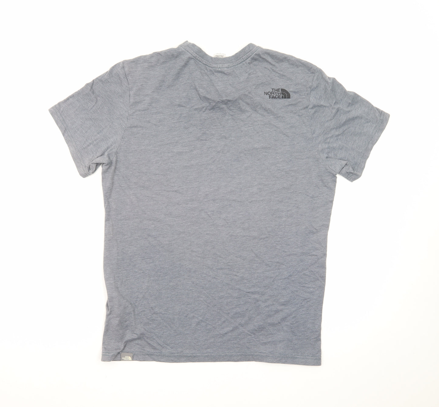 The North Face Men's Grey Short Sleeve Crew Neck T-Shirt Size M