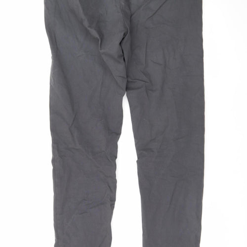 Marks and Spencer Men's Black Slim Fit Chino Trousers 30x31