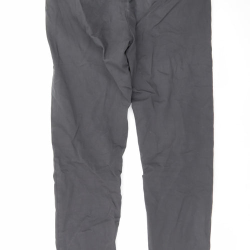 Marks and Spencer Men's Black Slim Fit Chino Trousers 30x31