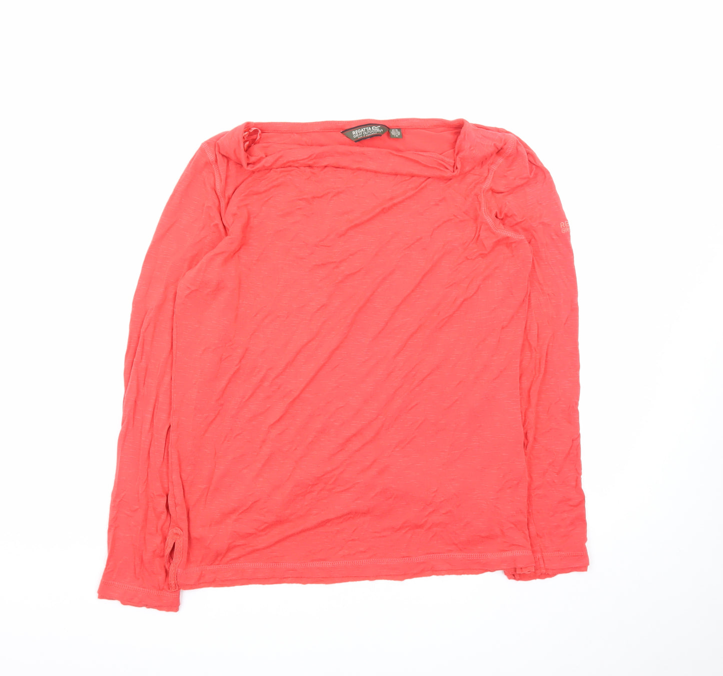 Regatta Women's Pink Long Sleeve Viscose Stretch T-Shirt UK14
