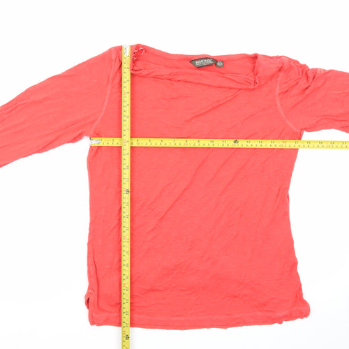 Regatta Women's Pink Long Sleeve Viscose Stretch T-Shirt UK14