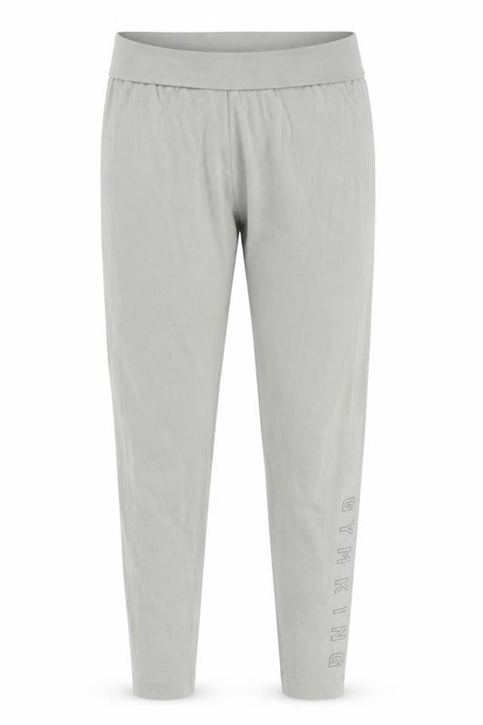 Gym King Women's Grey Cotton Stretch Leggings Size 14