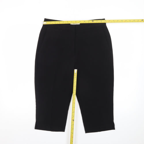 Marks and Spencer Women’s Black Chino Shorts Size 10 Regular