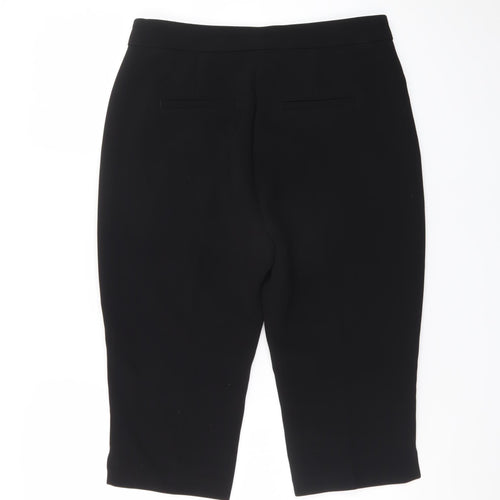 Marks and Spencer Women’s Black Chino Shorts Size 10 Regular
