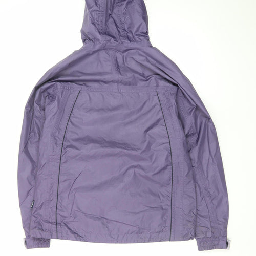 Peter Storm Women’s Purple Waterproof Rain Jacket Size 14 Hooded