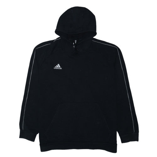 Adidas Men’s Black 2XL Pullover Hoodie Fleece Sportswear
