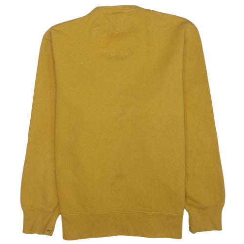 Ralph Lauren Polo Jeans Co Men's Yellow Sweatshirt L Pullover Logo