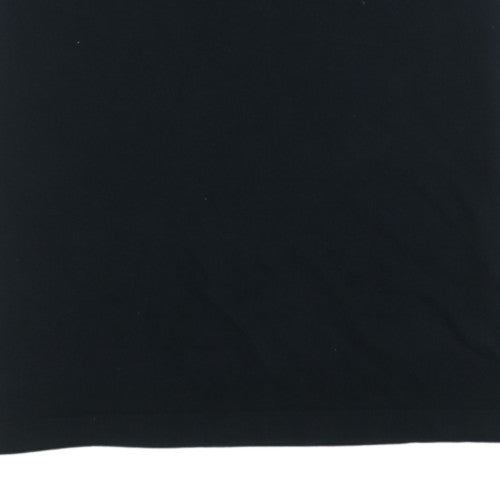 Nike Men's Black Crew Neck Short Sleeve Cotton T-Shirt Size S