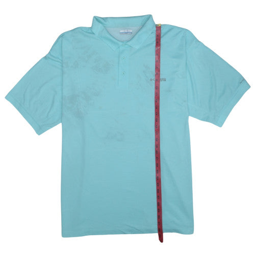 Columbia Men's Blue 3XLT Performance Polo Shirt Moisture Wicking