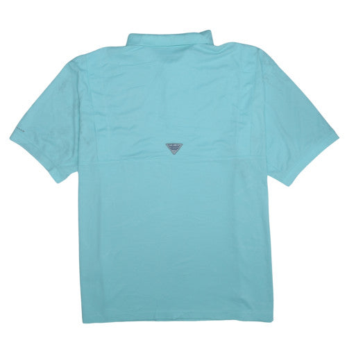 Columbia Men's Blue 3XLT Performance Polo Shirt Moisture Wicking
