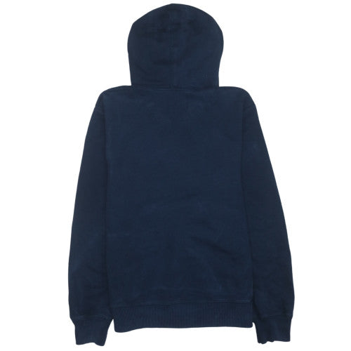 Nike Mens Blue Pullover Hoodie Size M Regular Fit Fleece Sweatshirt