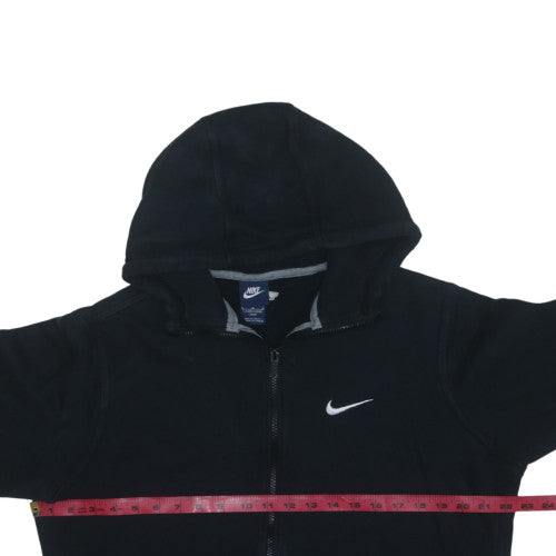 Nike Men's Black Full Zip Hoodie M Fleece Sportswear