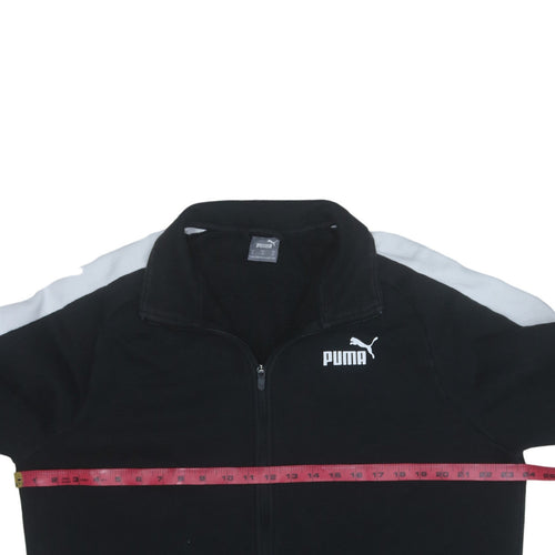Puma Men's Black XL Track Jacket Full Zip Sportswear