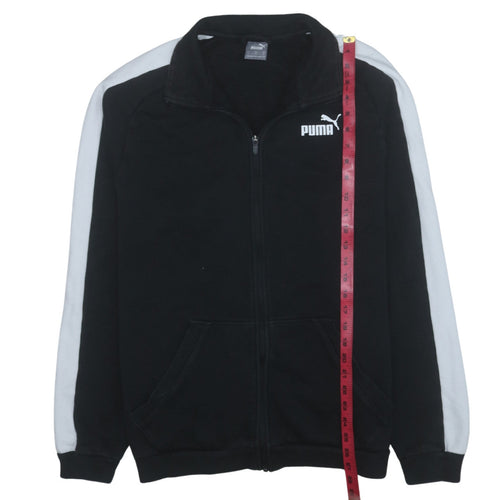 Puma Men's Black XL Track Jacket Full Zip Sportswear