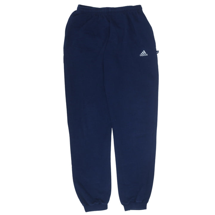 Adidas Men's Blue Regular Fit Fleece Sweatpants M 32