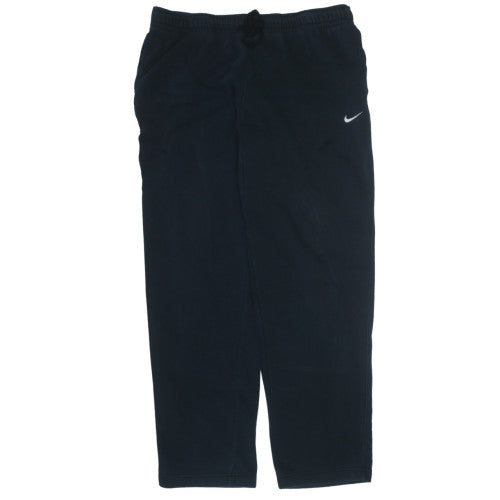 Nike Men's Black 2XL Fleece Sweatpants Joggers with Drawstring Waist